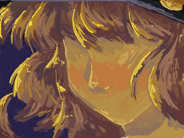 Oc drawn in Art Academy