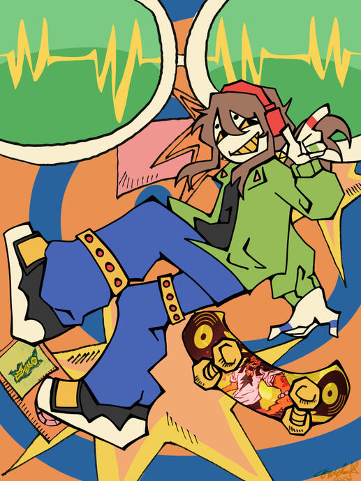 Arttrade, oc belong to @greaseykitty